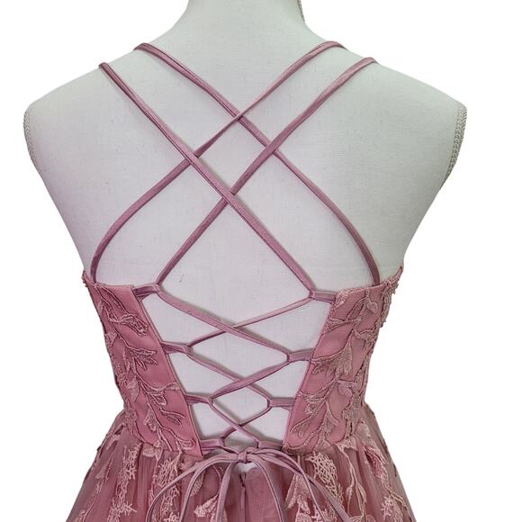 Beautiful Formal Gown Prom Dress Wedding Party Bridesmaid MOTB - Picture 8 of 15